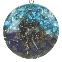 Orgonit Anhänger Erzengel Michael -- 4 cm