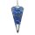 Orgonitpendel Lapislazuli mit Facette spitz -- 11 g; 4 cm