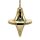 Pendel aus Messing vergoldet -- 26 g; 3.5 cm