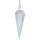 Pendel Bergkristall mit Facette Spitze -- 3.5 cm