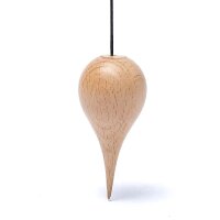 Pendel Holz tropfenförmig -- 6,5cm