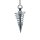 Pendel Messing chromfarben -- 12 g; 4cm