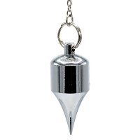 Pendel Messing verchromt -- 18 g; 4 cm