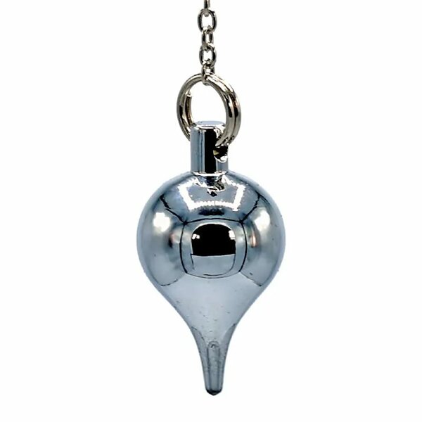 Pendel Messing verchromt -- 27 g; 3 cm
