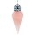 Pendel Rosenquarz mit Facettenspitze + Zierperle -- 5.6 cm
