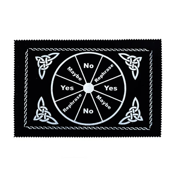 Pendelmatte mit keltischen Trinity-Knoten-Symbol -- 30x20.5cm