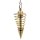 Pendelspirale aus Messing goldfarbig -- 26 g; 6 cm
