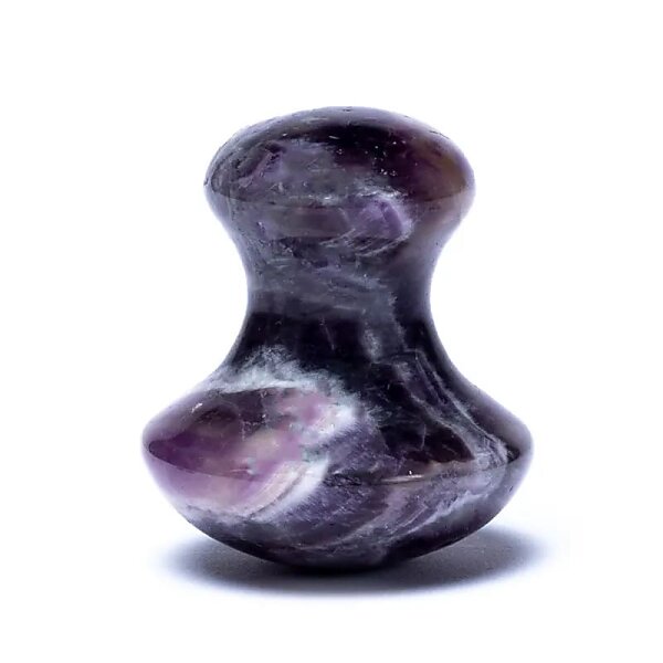 Pilzform Massagestein Amethyst -- 4x3.5 cm