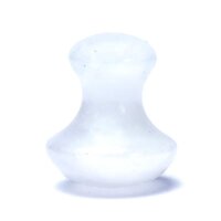 Pilzform Massagestein Bergkristall -- 4x3.5 cm