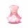 Pilzform Massagestein Rosenquarz -- 4x3.5 cm