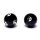 Qi Gong Kugeln Yin Yang schwarz -- 4 cm