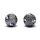 Qi Gong Kugeln Yin Yang Tai Chi grau -- 3.5 cm