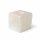 Quadratischer Selenit Teelichthalter -- &plusmn;8x8cm