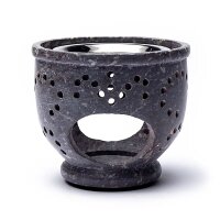 Räuchergefäß - Duftlampe Speckstein klein...