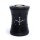 Rauchergef&auml;&szlig; - Duftlampe Speckstein schwarz -- 10.5 cm