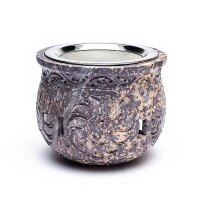 Rauchergefäß & Duftlampe Speckstein --...