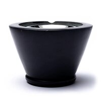 Räuchergefäß Maroque Speckstein schwarz +...