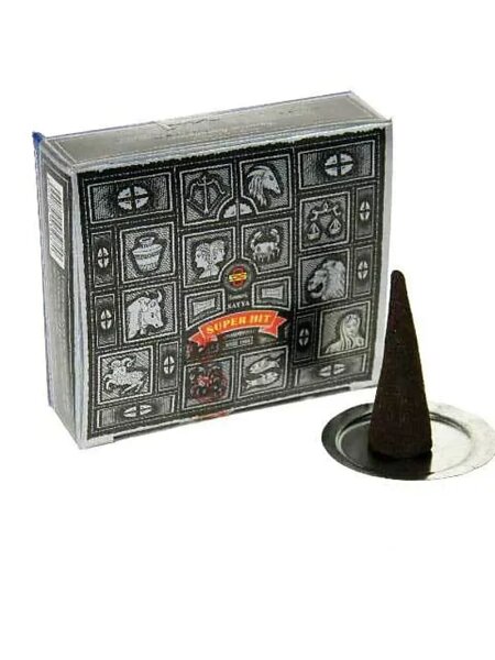 Räucherkegel Nag Champa Super Hit -- 20 g