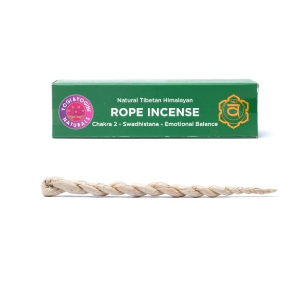 Räucherschnüre 2. Chakra Emotionale Ausgeglichenheit -- ± 15 cm; ±43g