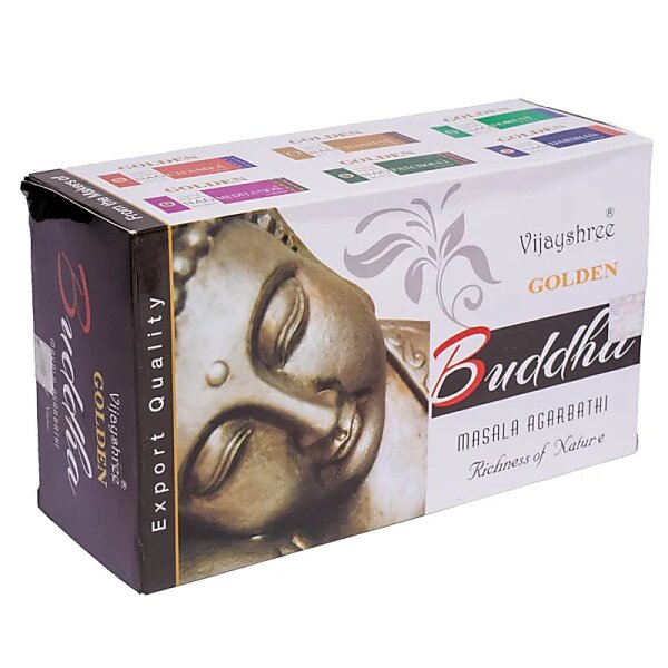 Räucherstäbchen Golden Buddha -- 15 g