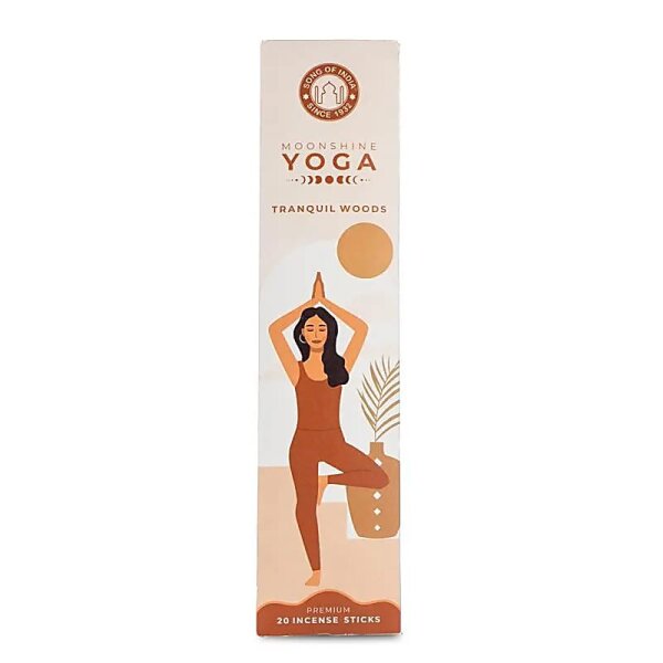 Räucherstäbchen Moonshine Yoga Tranquil Woods -- 22 g