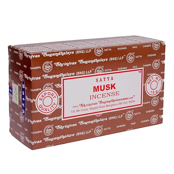 Räucherstäbchen Satya Musk -- 15 g