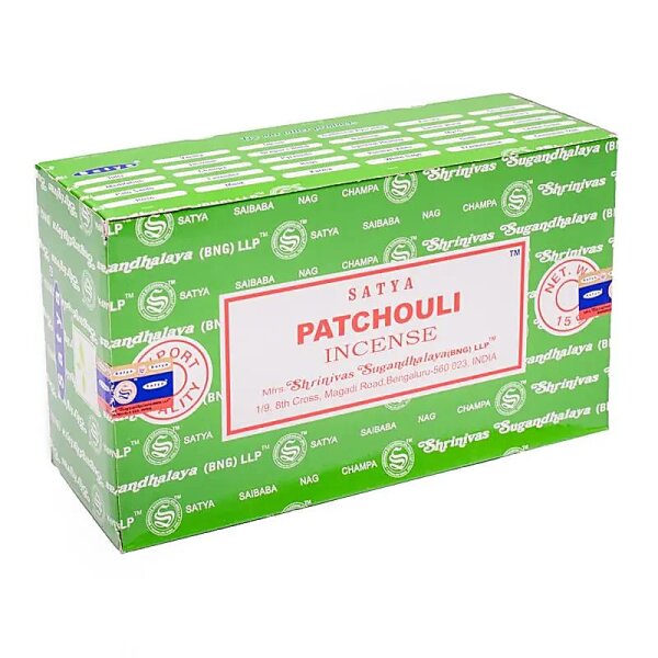 Räucherstäbchen Satya Patchouli -- 15 g