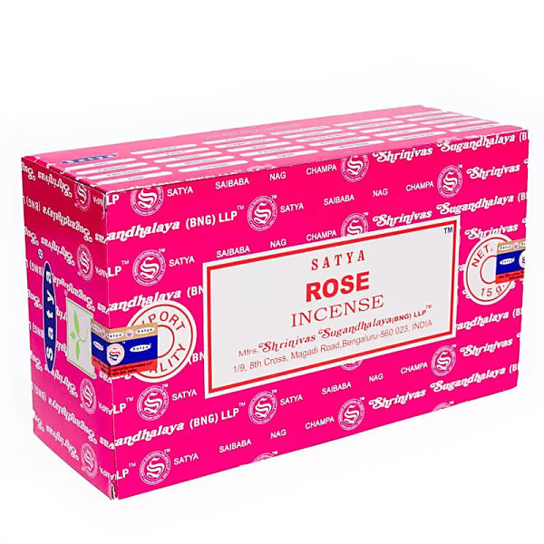 Räucherstäbchen Satya Rose -- 15 g