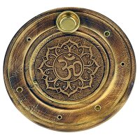 Räucherstäbchen-/Weihrauchkegelhalter OM -- 10 cm