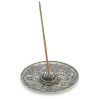 Räucherstäbchenhalter Drachen bronzefarbig --...