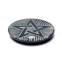 Räucherstäbchenhalter Pentagramm Speckstein --...