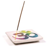 Räucherstäbchenhalter Sandstein OM -- 10x10cm
