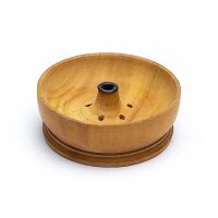 Räucherstäbchenhalter Schüssel helles Holz...