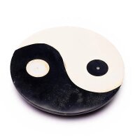 Räucherstäbchenhalter Yin Yang Speckstein -- 10 cm