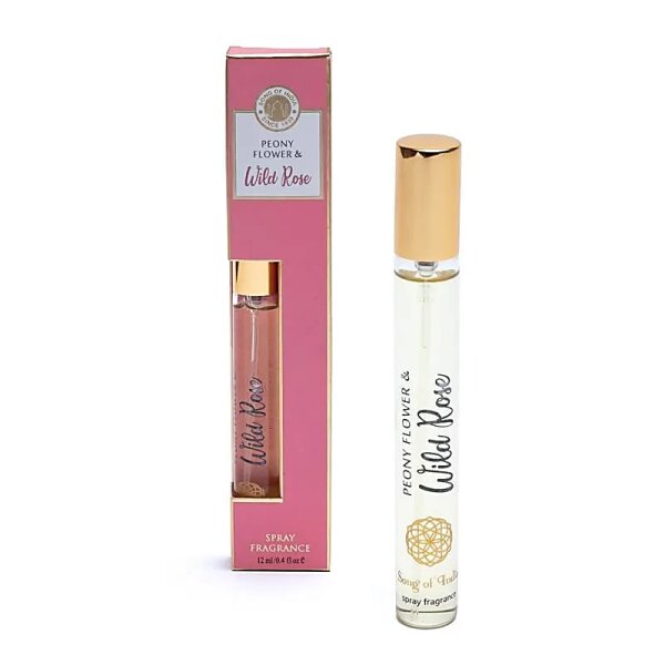 Raumspray Pfingstrose & Wildrose -- 12 ml