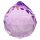 Regenbogen-Kristalle Kugel Violett AAA Qualit&auml;t -- 5 cm