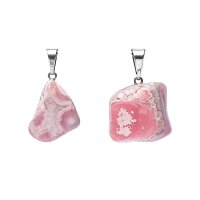 Rhodochrosit Edelstein Anhänger gebohrt --...