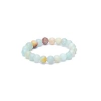Ring Amazonit elastisch -- 3mm