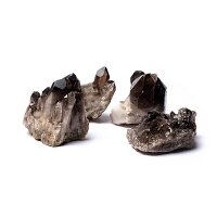 Rohe Rauchquarzdrusen -- ±400-600g; ±6-12cm