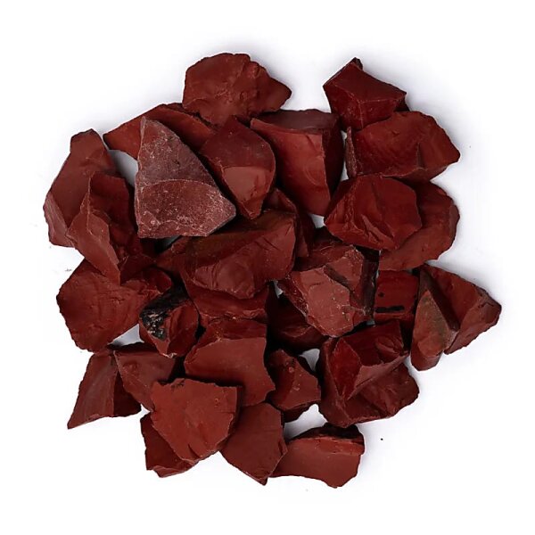 Roher roter Jaspis --  ±1000g; ±3-6cm