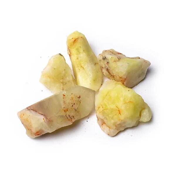 Roher Schwefelquarz -- ±4-8cm; ±1000g