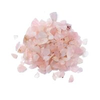 Rosenquarz Chips  -- ±0.5-1.5cm; ±700g