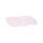 Rosenquarz Gua Sha Massage Stein Welle -- 84g; 9cm