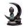 R&uuml;ckfluss Wasserfall Weihrauchbrenner Buddha Mond -- 16.5x13x6cm