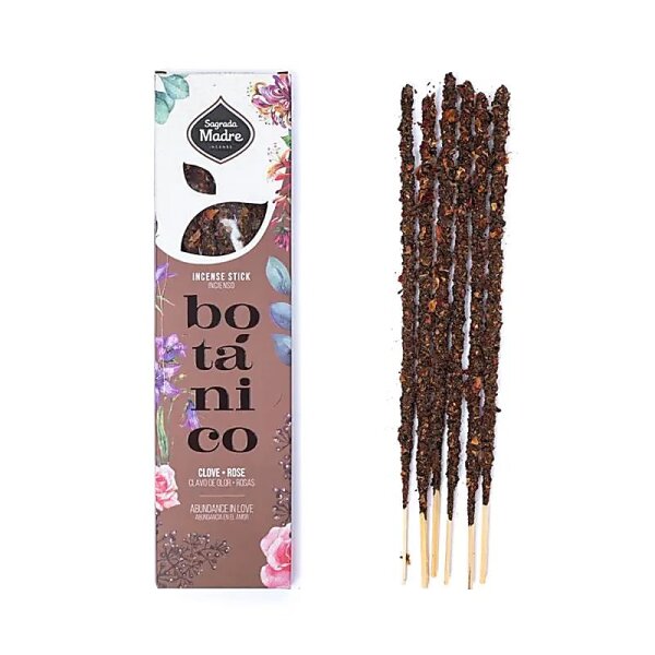 Sagrada Madre Botanico Räucherwerk Nelken & Rosen -- ±20g