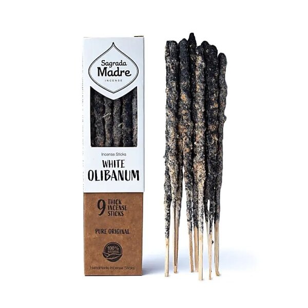 Sagrada Madre Herbal Räucherwerk Weißes Olibanum -- ±44g