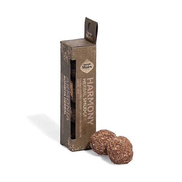 Sagrada Madre Premium-Kräuter-Räucherbomben Harmonie -- 30g