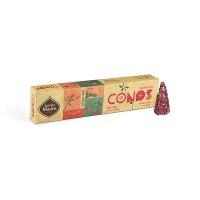 Sagrada Madre Räucherkegel Rosenblüten -- 52g