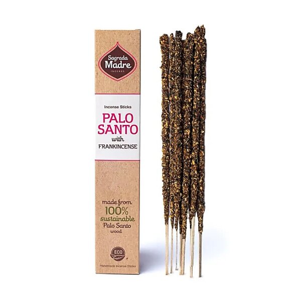 Sagrada Madre Räucherwerk Palo Santo & Weihrauch  -- ±30g