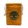 Samt Tasche mit Lebensbaum -- 19x13cm